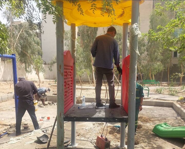 رژیم صهیونیستی از پارک‌های کودکانه نیز نگذشت