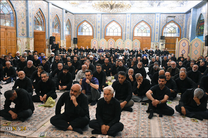 گزارش تصویری | مراسم سوگواری صبح روز هشتم ماه محرم در رشت