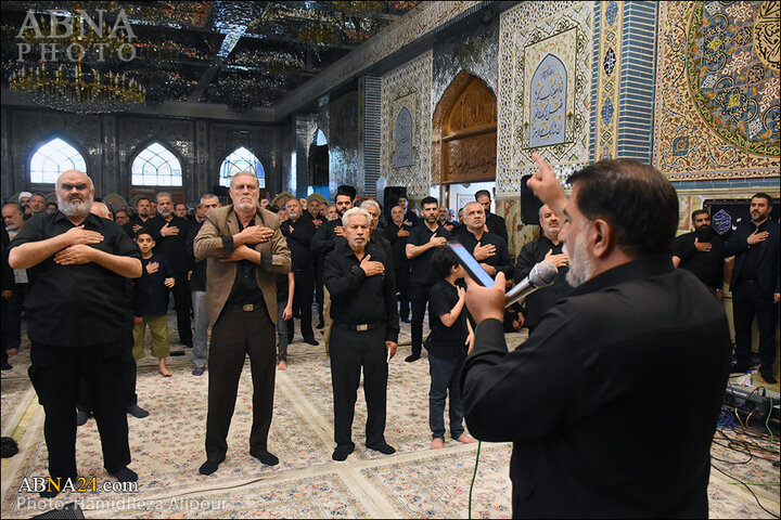 گزارش تصویری | مراسم سوگواری صبح روز هشتم ماه محرم در رشت