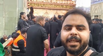 ویڈیو | کربلا: نویں (کی رات) روضۂ حضرت عباس علمدار (علیہ السلام) میں