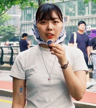 비디오 | 팔레스타인 지지 집회… 한국 시민들, 하나된 목소리