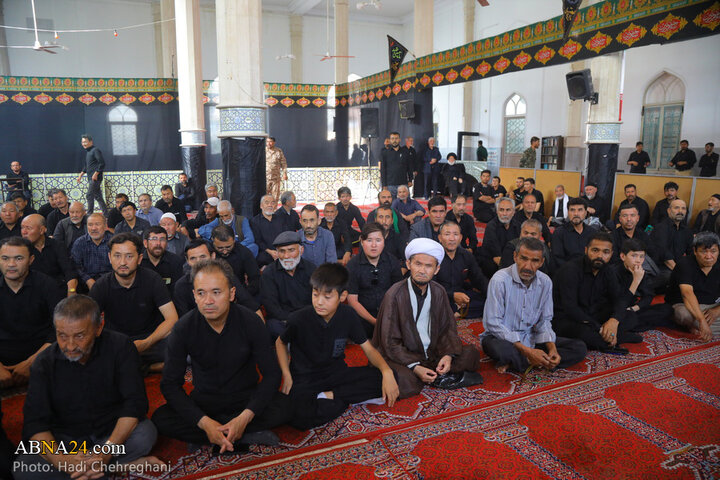 مراسم بزرگداشت شهدای اقتدار ایران توسط مهاجران افغانستانی مقیم شهر قم