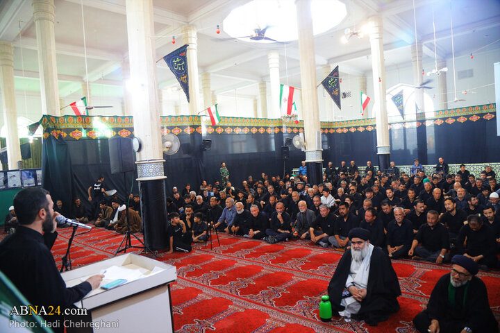 مراسم بزرگداشت شهدای اقتدار ایران توسط مهاجران افغانستانی مقیم شهر قم