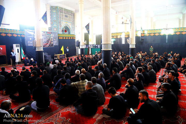 مراسم بزرگداشت شهدای اقتدار ایران توسط مهاجران افغانستانی مقیم شهر قم