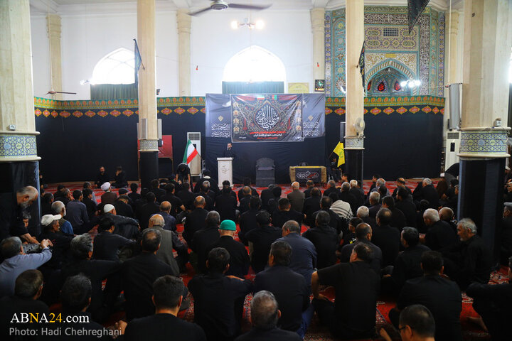 مراسم بزرگداشت شهدای اقتدار ایران توسط مهاجران افغانستانی مقیم شهر قم