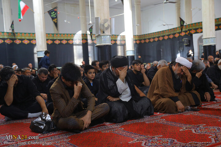 مراسم بزرگداشت شهدای اقتدار ایران توسط مهاجران افغانستانی مقیم شهر قم