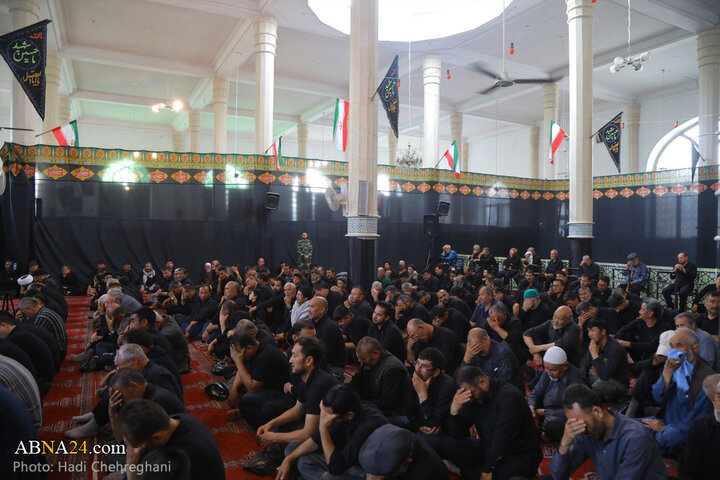 مراسم بزرگداشت شهدای اقتدار ایران توسط مهاجران افغانستانی مقیم شهر قم