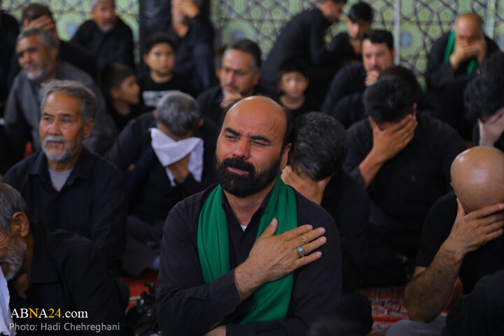 مراسم بزرگداشت شهدای اقتدار ایران توسط مهاجران افغانستانی مقیم شهر قم