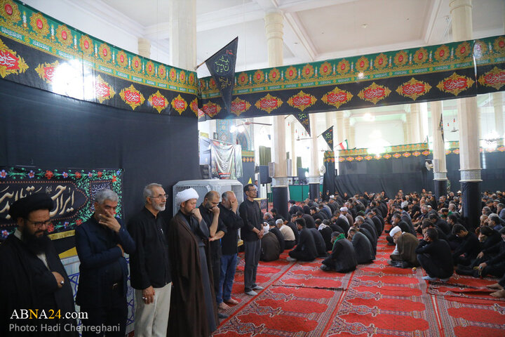 مراسم بزرگداشت شهدای اقتدار ایران توسط مهاجران افغانستانی مقیم شهر قم