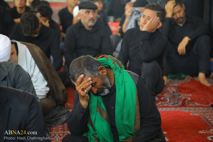 مراسم بزرگداشت شهدای اقتدار ایران توسط مهاجران افغانستانی مقیم شهر قم