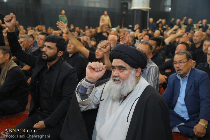 مراسم بزرگداشت شهدای اقتدار ایران توسط مهاجران افغانستانی مقیم شهر قم