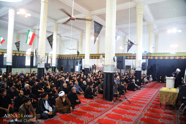 مراسم بزرگداشت شهدای اقتدار ایران توسط مهاجران افغانستانی مقیم شهر قم