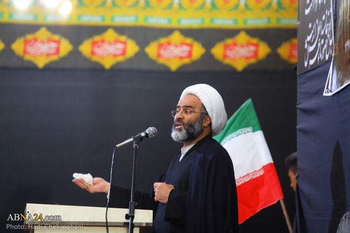 مراسم بزرگداشت شهدای اقتدار ایران توسط مهاجران افغانستانی مقیم شهر قم