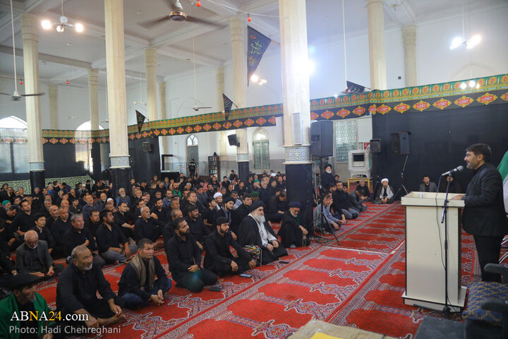 مراسم بزرگداشت شهدای اقتدار ایران توسط مهاجران افغانستانی مقیم شهر قم