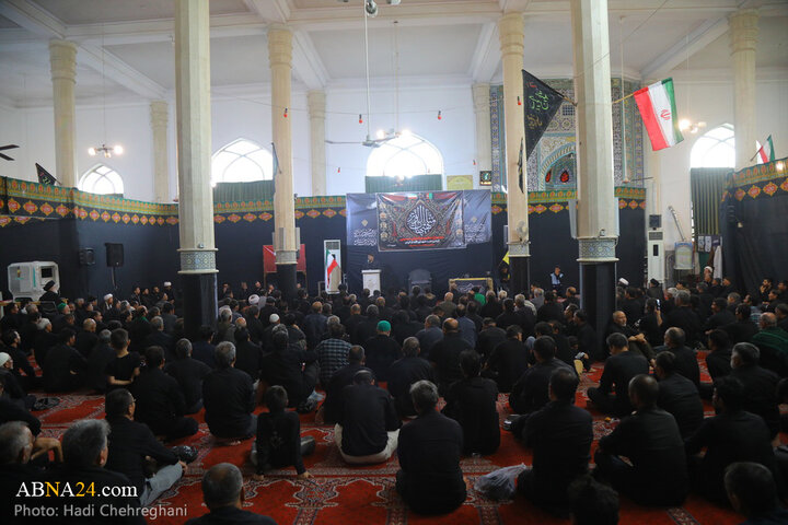 مراسم بزرگداشت شهدای اقتدار ایران توسط مهاجران افغانستانی مقیم شهر قم