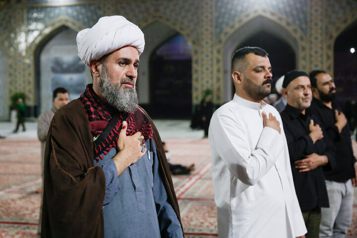 تقرير مصور/ برنامج« أبو القربة» في الحرم الرضوي الشریف