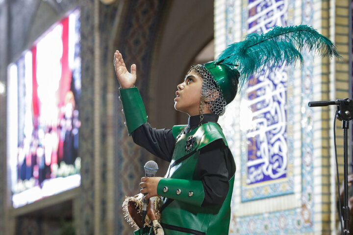 تقرير مصور/ برنامج« أبو القربة» في الحرم الرضوي الشریف