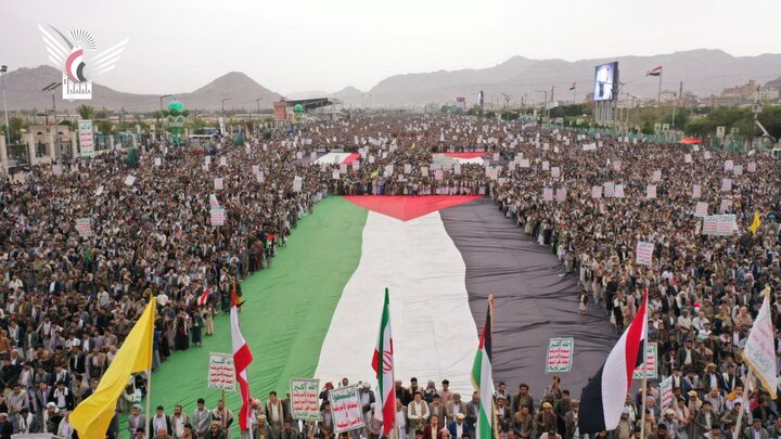 تقرير مصور/ صنعاء تشهد مسيرات مليونية دعما لغزة