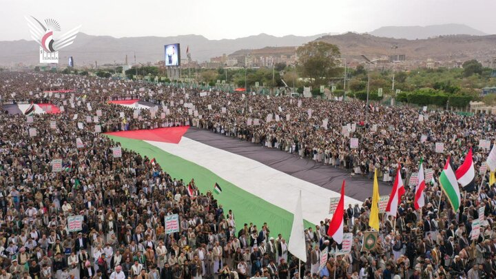 تقرير مصور/ صنعاء تشهد مسيرات مليونية دعما لغزة