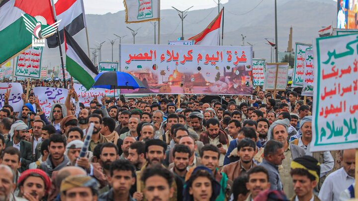 تقرير مصور/ صنعاء تشهد مسيرات مليونية دعما لغزة