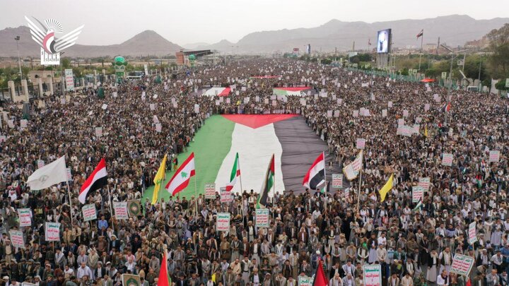 تقرير مصور/ صنعاء تشهد مسيرات مليونية دعما لغزة