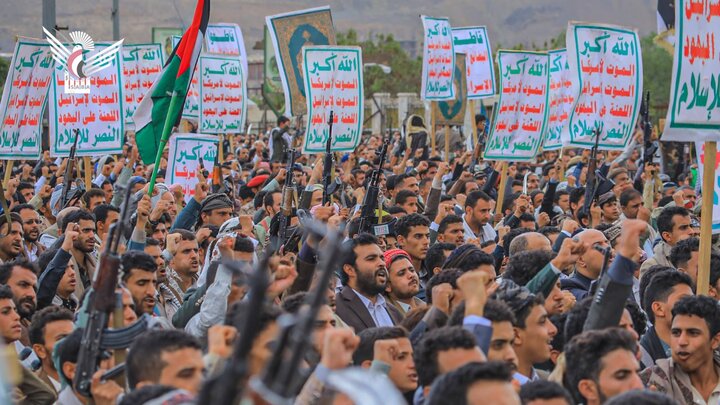 تقرير مصور/ صنعاء تشهد مسيرات مليونية دعما لغزة