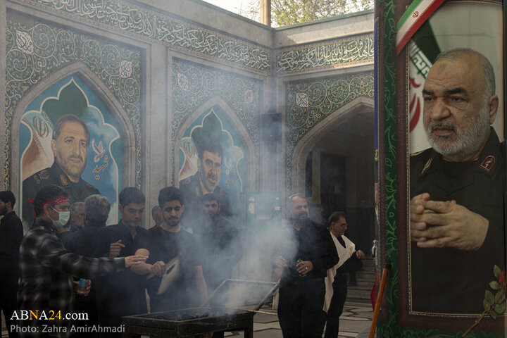 مراسم بزرگداشت سپهبد شهید حسین سلامی در شهر تهران