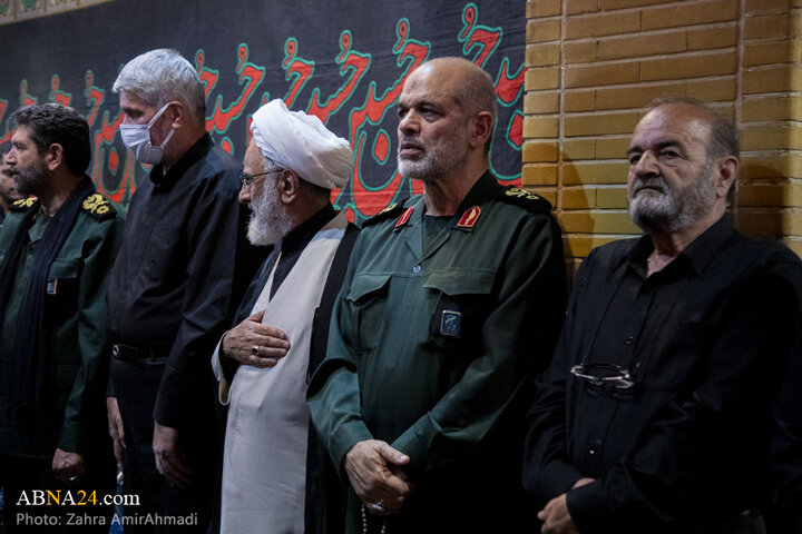 مراسم بزرگداشت سپهبد شهید حسین سلامی در شهر تهران