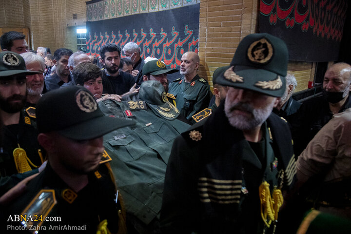 مراسم بزرگداشت سپهبد شهید حسین سلامی در شهر تهران