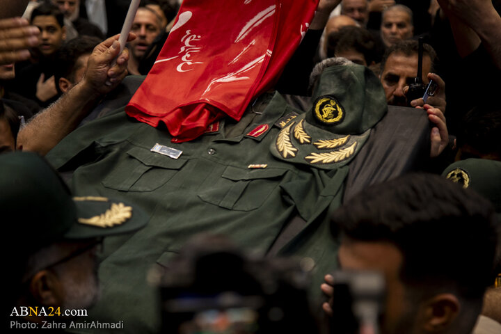 مراسم بزرگداشت سپهبد شهید حسین سلامی در شهر تهران