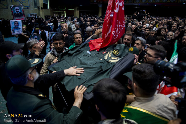 مراسم بزرگداشت سپهبد شهید حسین سلامی در شهر تهران