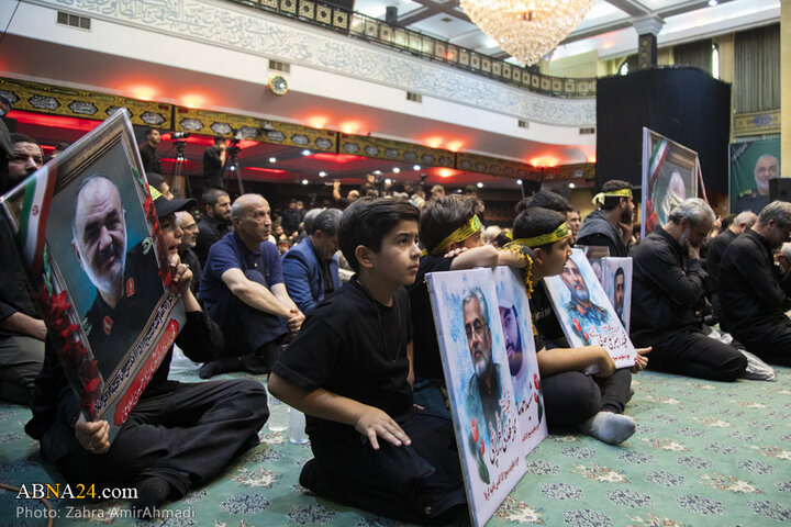 مراسم بزرگداشت سپهبد شهید حسین سلامی در شهر تهران