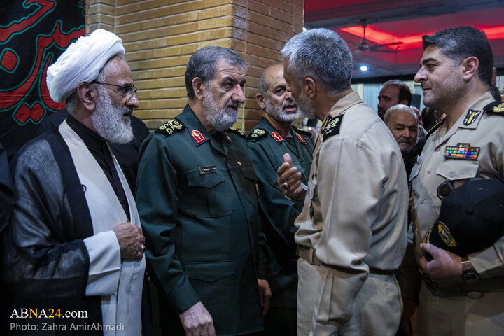 مراسم بزرگداشت سپهبد شهید حسین سلامی در شهر تهران