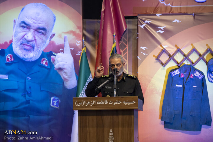 مراسم بزرگداشت سپهبد شهید حسین سلامی در شهر تهران