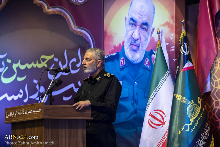 مراسم بزرگداشت سپهبد شهید حسین سلامی در شهر تهران