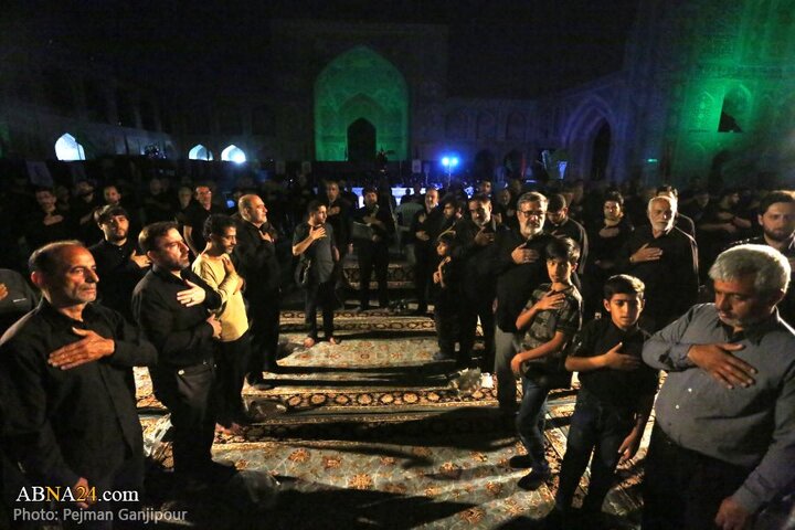 مراسم عزاداری دهه اول محرم در هیئت رزمندگان اسلام شهر اصفهان