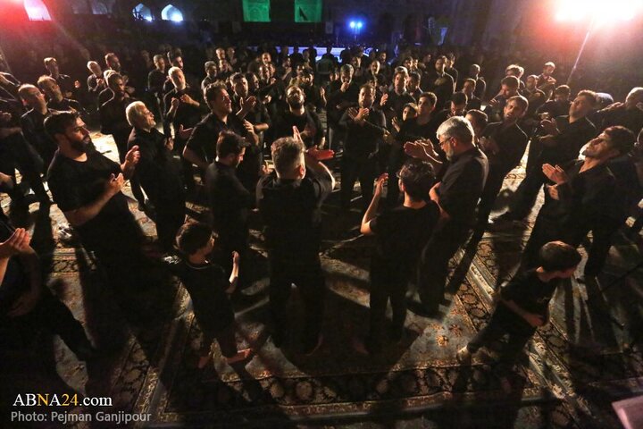 مراسم عزاداری دهه اول محرم در هیئت رزمندگان اسلام شهر اصفهان