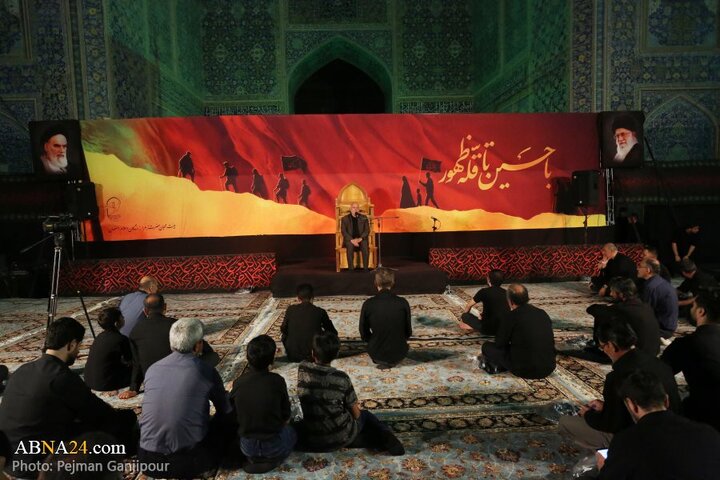 مراسم عزاداری دهه اول محرم در هیئت رزمندگان اسلام شهر اصفهان