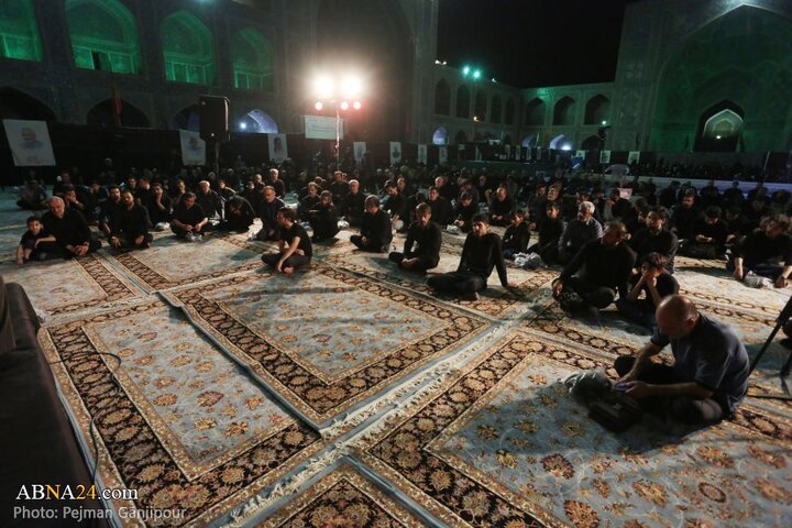 مراسم عزاداری دهه اول محرم در هیئت رزمندگان اسلام شهر اصفهان