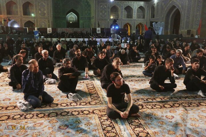 مراسم عزاداری دهه اول محرم در هیئت رزمندگان اسلام شهر اصفهان