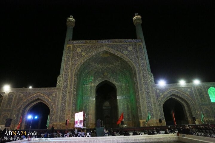 مراسم عزاداری دهه اول محرم در هیئت رزمندگان اسلام شهر اصفهان