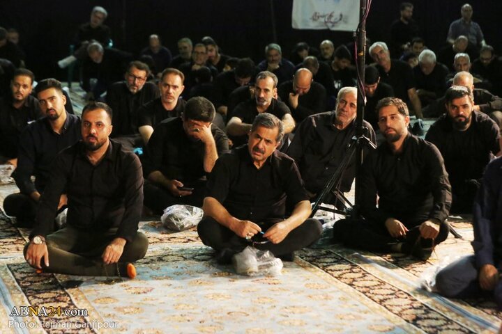 مراسم عزاداری دهه اول محرم در هیئت رزمندگان اسلام شهر اصفهان