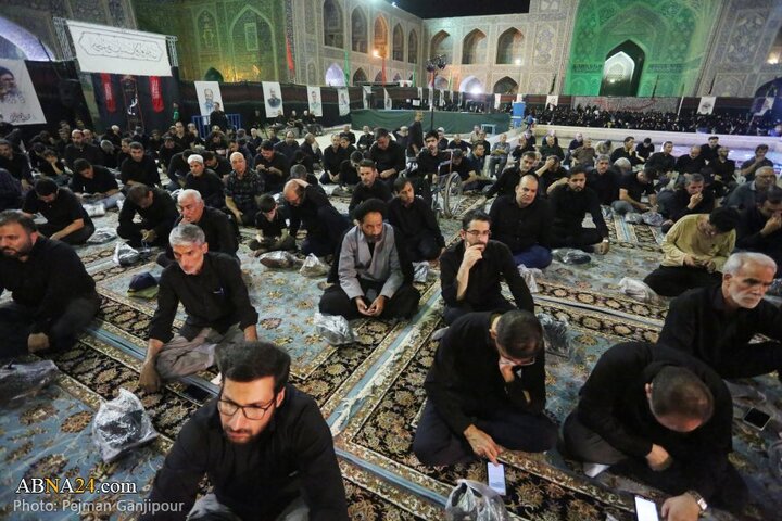 مراسم عزاداری دهه اول محرم در هیئت رزمندگان اسلام شهر اصفهان