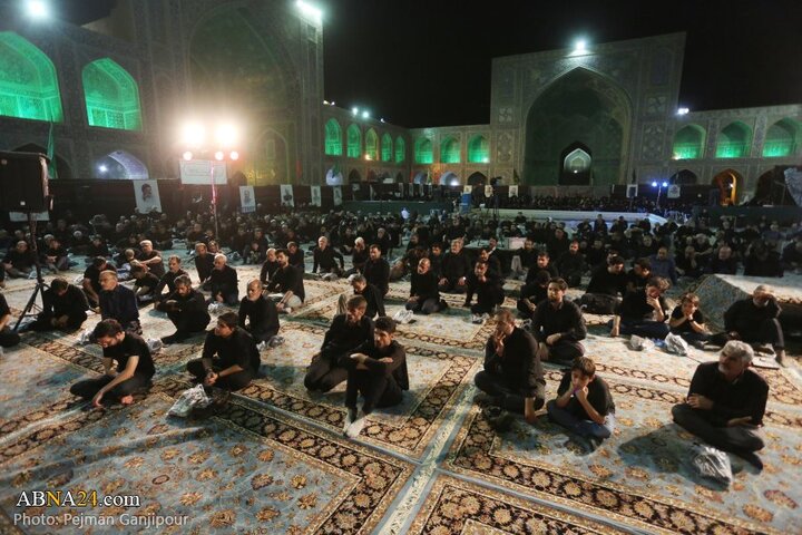 مراسم عزاداری دهه اول محرم در هیئت رزمندگان اسلام شهر اصفهان