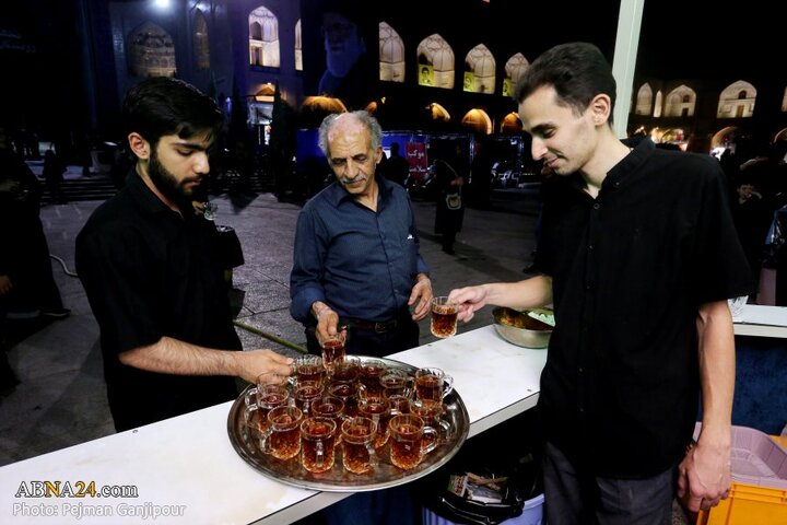 مراسم عزاداری دهه اول محرم در هیئت رزمندگان اسلام شهر اصفهان