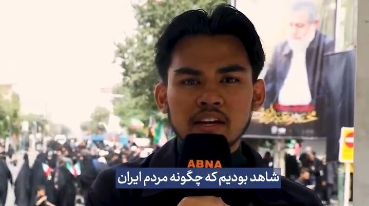 ویدیو | روایت خبرنگار ابنا از تشییع پیکر شهید حاج رمضان در قم