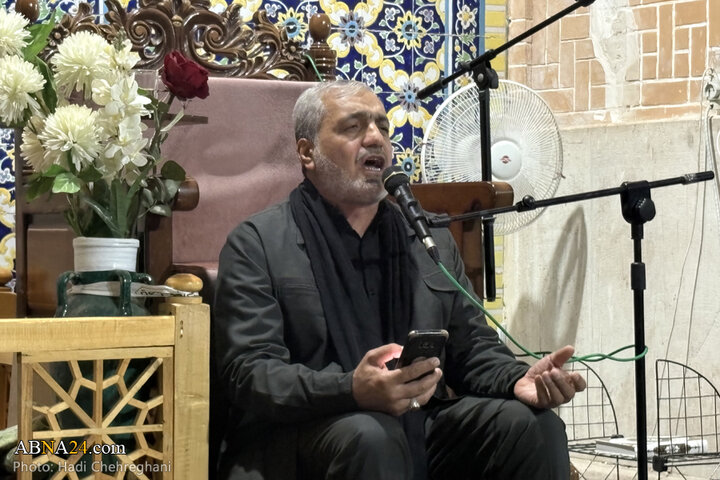 مراسم عزاداری عزاداری سید و سالار شهیدان در مسجد جامع شهر قم