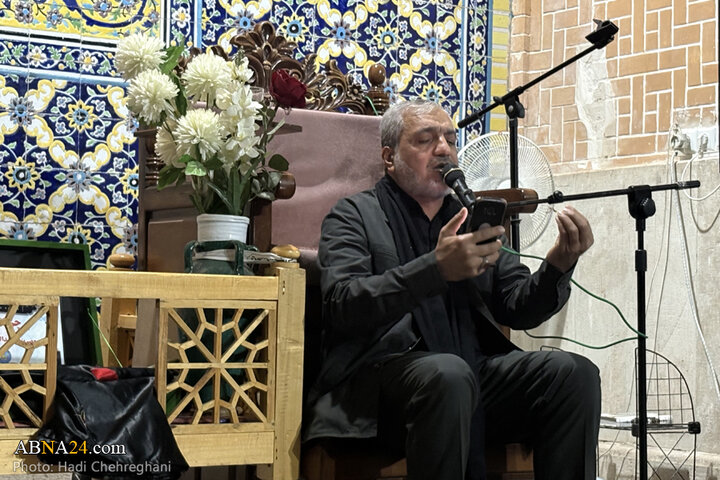 مراسم عزاداری عزاداری سید و سالار شهیدان در مسجد جامع شهر قم