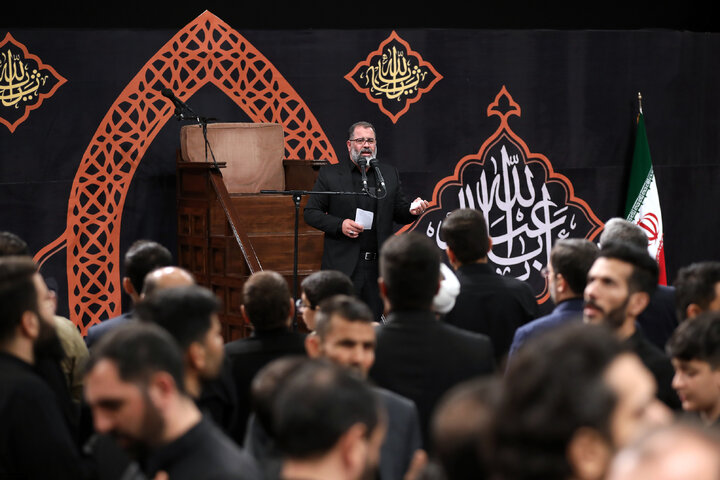 Photos: Third night of Muharram mourning ceremonies on eve of Tasu’a held in the Imam Khomeini (ra) Hussainiyah