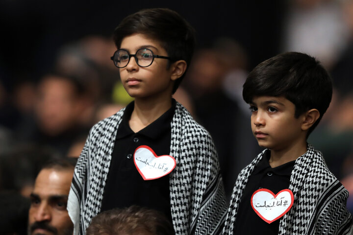 Photos: Third night of Muharram mourning ceremonies on eve of Tasu’a held in the Imam Khomeini (ra) Hussainiyah
